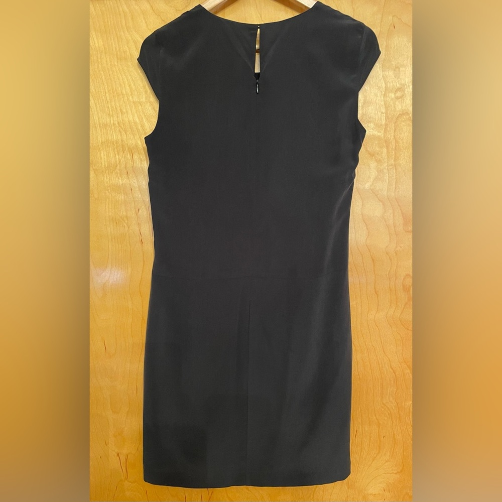New Black Silk cocktail dress with tags - Picture 2 of 4